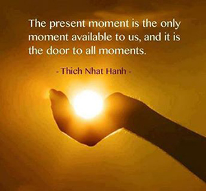  moment is the only moment available to us