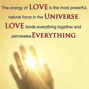 The energy of Love